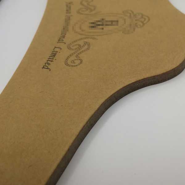 Supplier Custom Logo Recycled Kid Coat Hanger Packaging Cardboard Kraft Paper Hanger