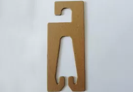 Wholesale price top quality 100% recycled Biodegradable eco paper card cardboard hangers for slippers display