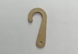 Recycled Biodegradable Eco paper cardboard J hooks