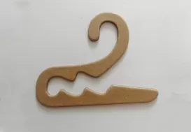 FSC custom Eco Friendly recycled kraft paper hooks for socks packaging