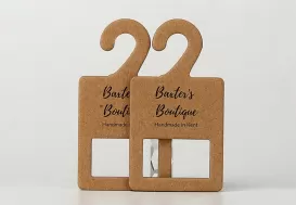 Customzied 100% recycled sustainable paper cardboard hangers for dog leash