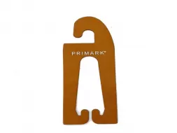 100% recycled Eco friendly paper cardboard hooks for slipper sandal display