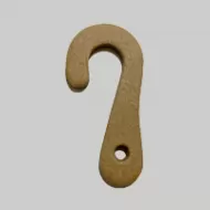 Sustainability ECO cardboard recycled J hooks for Gloves