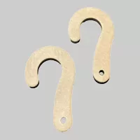 Sustainability ECO cardboard recycled J hooks for Gloves